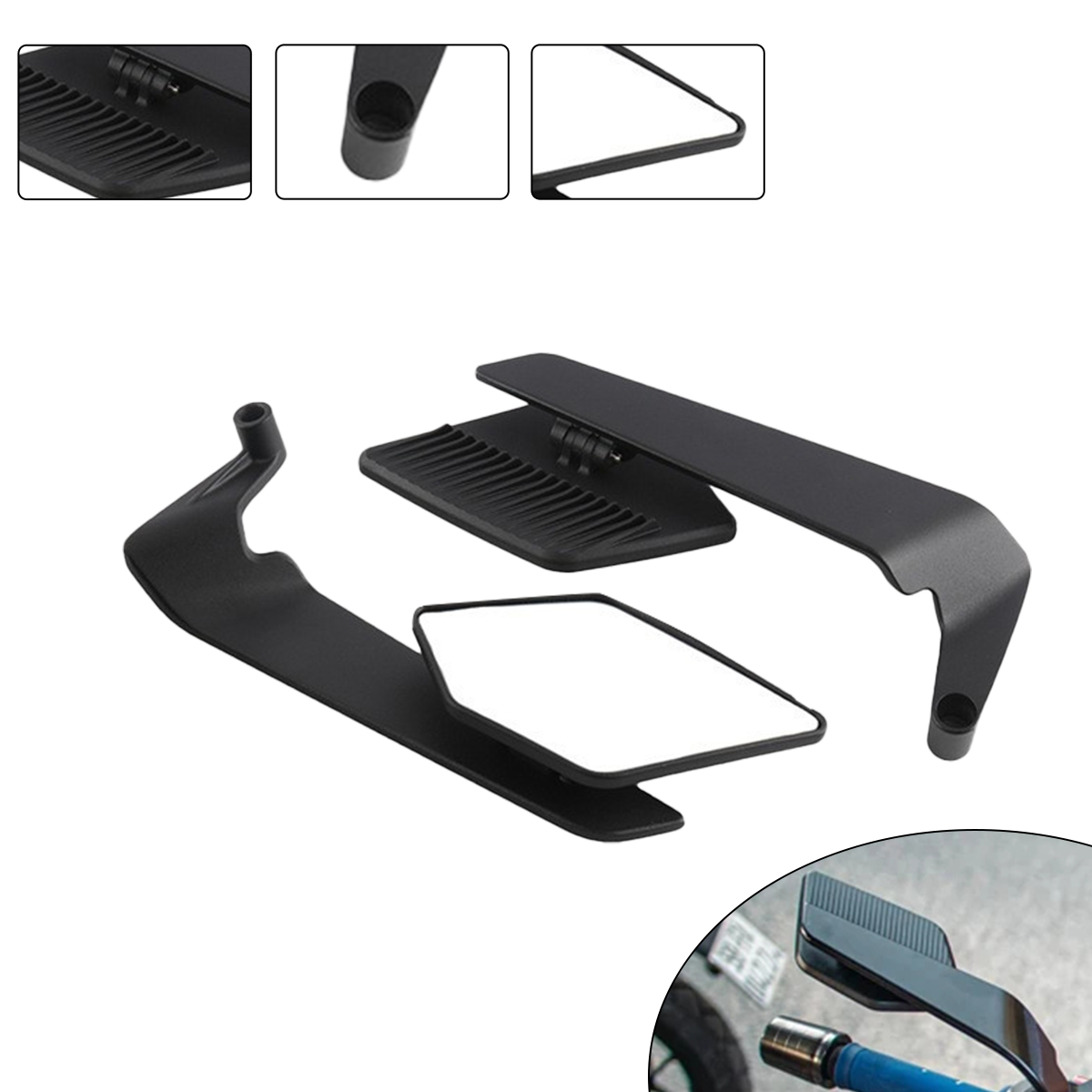 دراجة نارية المرايا الشبح ماكس - مراجعة Xmax Tech Max Accessories وسعره